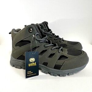 NWT Ecko UnItd. • Men's Qatar
Mid Top Hiking Boots • Size 8.5 • Dark Gray